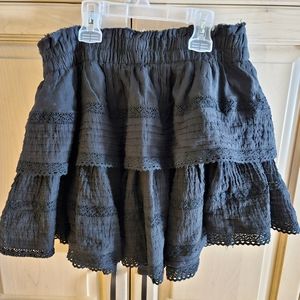 AERIE Ruffled Mini Skirt